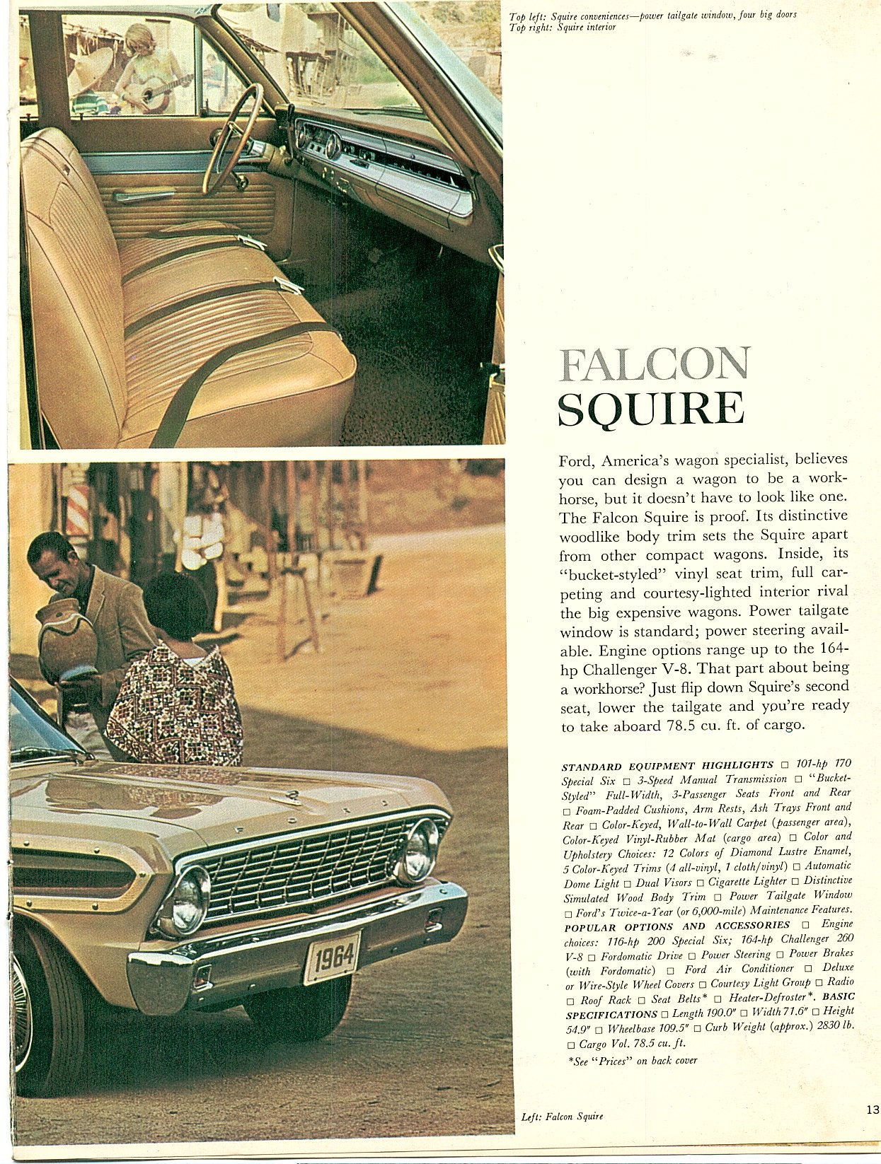 1964 Ford Falcon Brochure Page 20